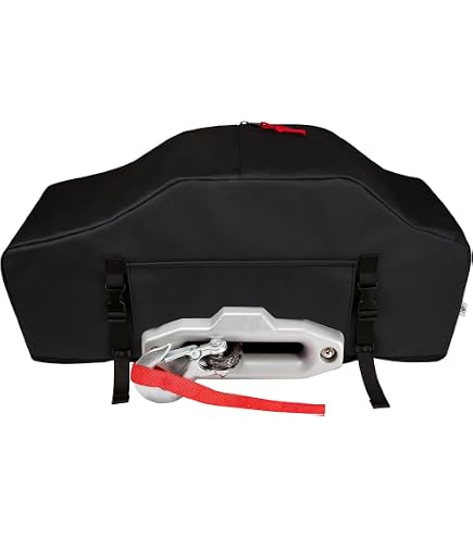 Amazon.com: WARN 13917 Soft Winch Cover with Bungee Cord Fasteners